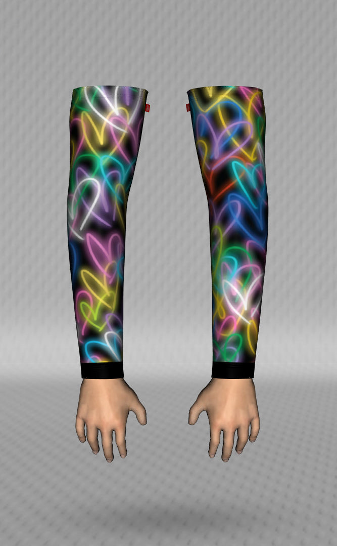 IT&B Hearts Sun Sleeves Black