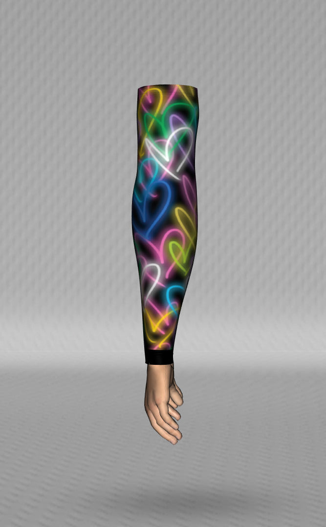 IT&B Hearts Sun Sleeves Black