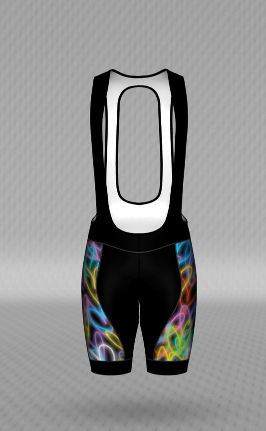 IT&B Hearts Bib Shorts Black