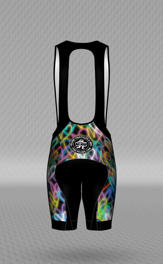 IT&B Hearts Bib Shorts Black