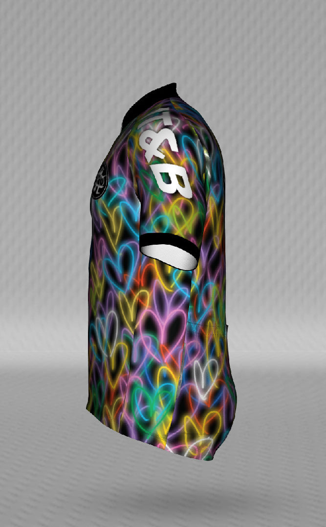 IT&B Hearts Jersey Black