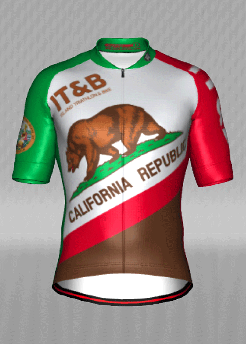 IT&B California State Flag Nova Pro Jersey