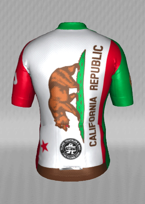 IT&B California State Flag Nova Pro Jersey