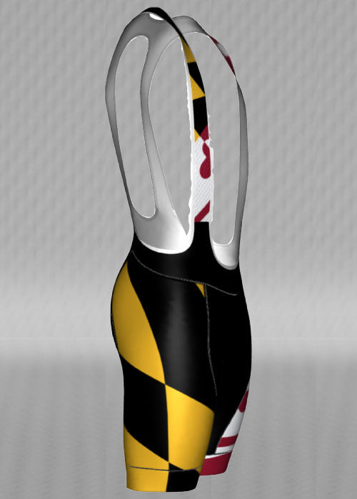 IT&B Maryland State Flag Bib Shorts
