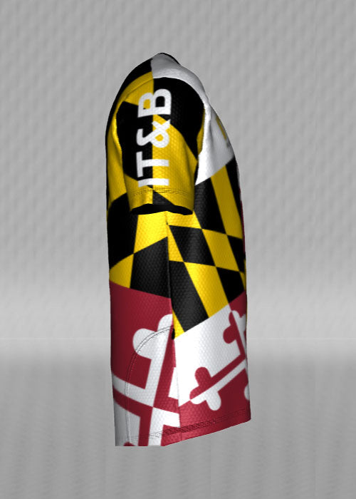 IT&B Maryland State Flag SS MTB Jersey