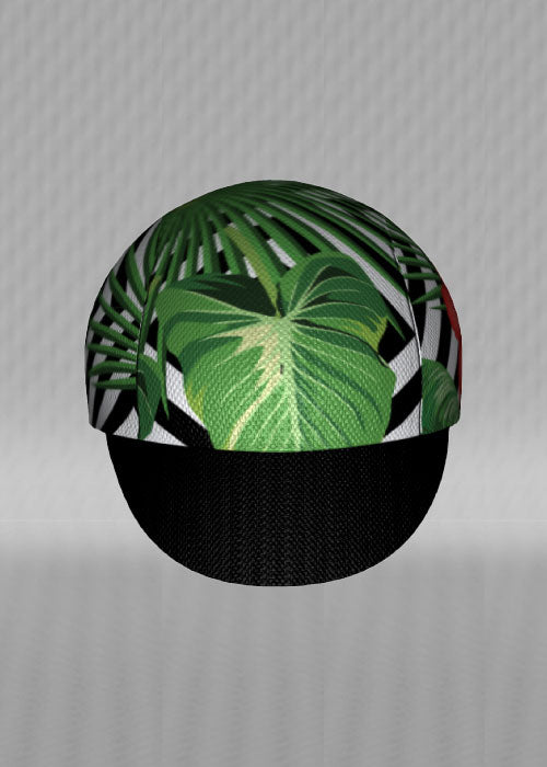 IT&B Palm and Hibiscus Cap