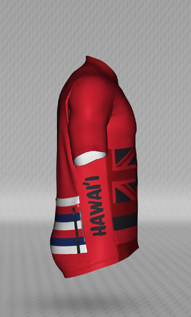IT&B Red Hawaii State Flag Jersey