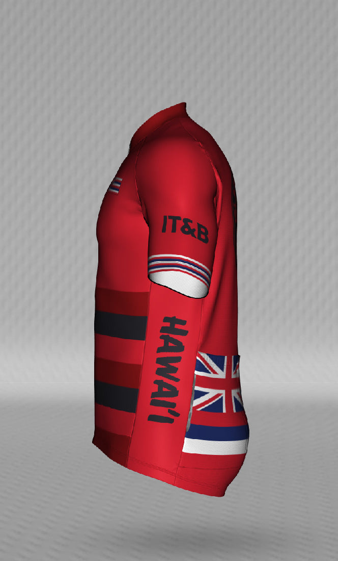 IT&B Red Hawaii State Flag Jersey