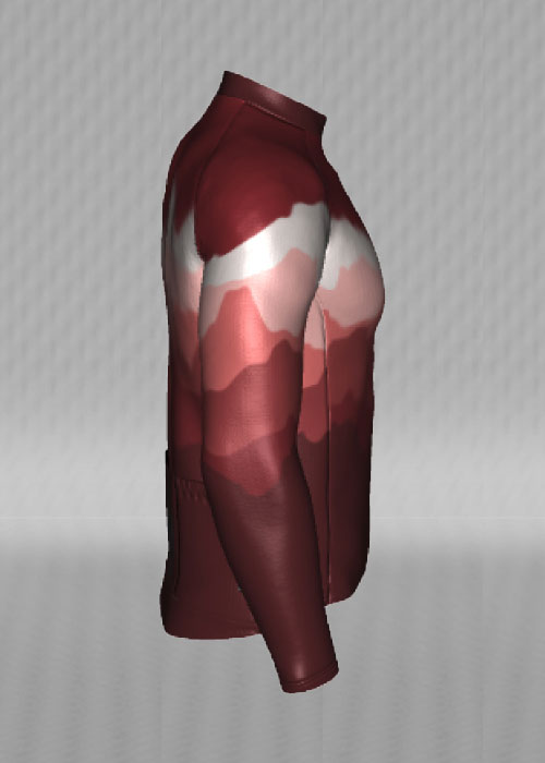 IT&B Red Mountains Long Sleeve Jersey