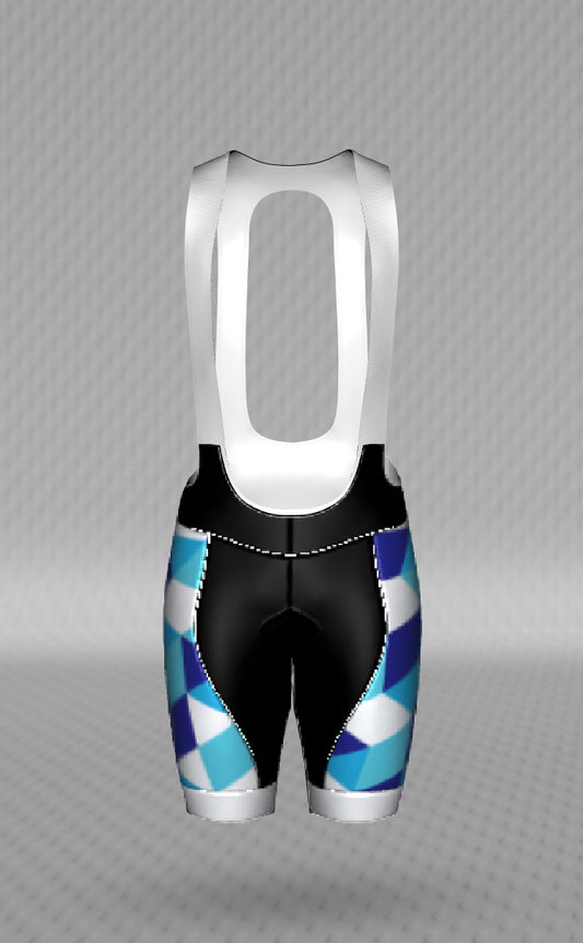 IT&B Triangles Bib Shorts