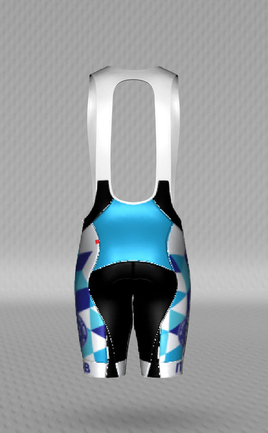IT&B Triangles Bib Shorts