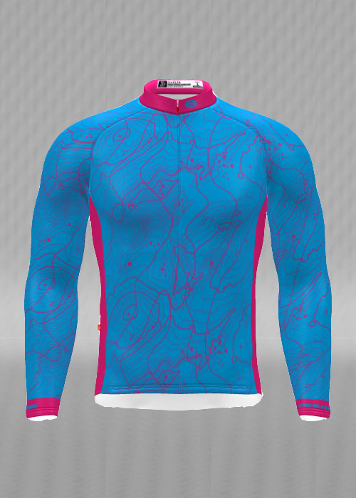 IT&B Tantalus Map Long Sleeve Jersey