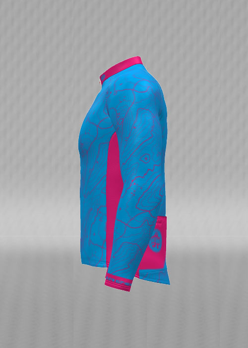 IT&B Tantalus Map Long Sleeve Jersey