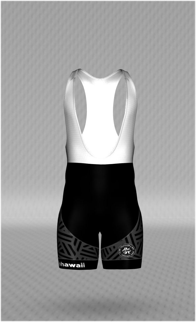 IT&B Yellow Stripe Bib Shorts