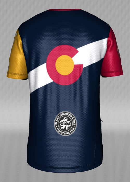 IT&B Colorado State Flag SS MTB Jersey