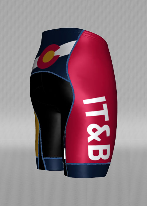 IT&B Colorado State Flag Shorts