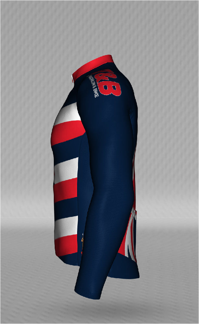 IT&B Hawaii State Flag Long Sleeve Jersey