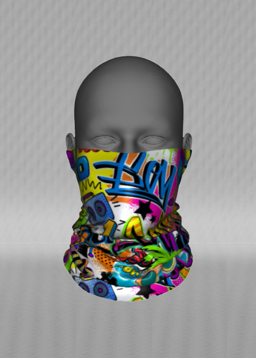 IT&B Graffiti Neck Warmer