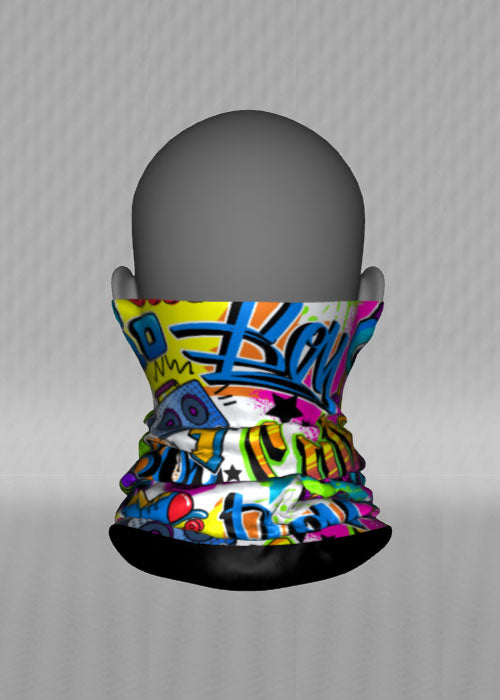 IT&B Graffiti Neck Warmer