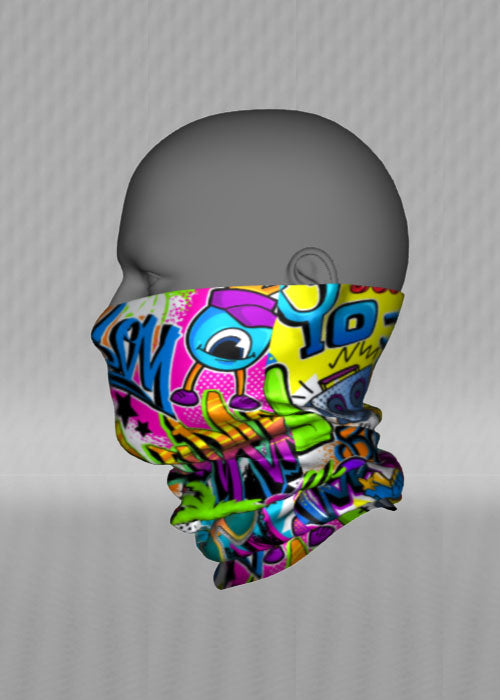 IT&B Graffiti Neck Warmer