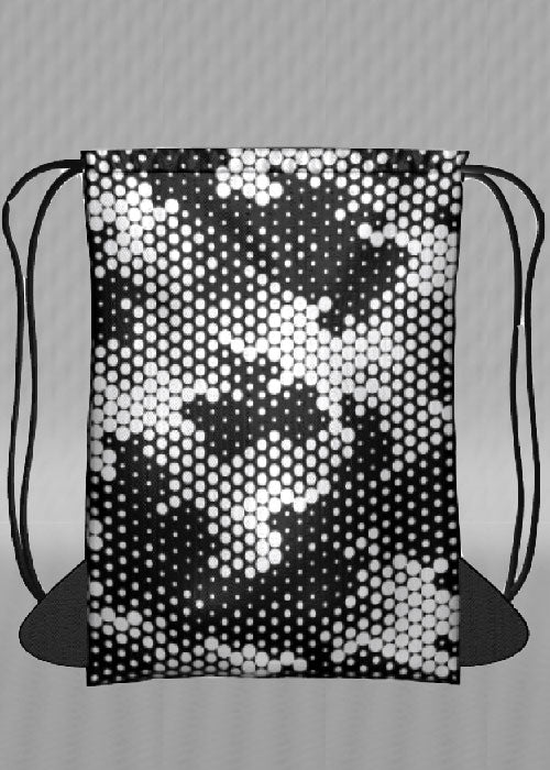 IT&B Dotted Camo Jersey Bag