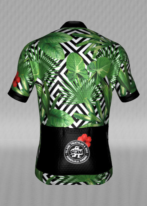 IT&B Palm and Hibiscus Jersey