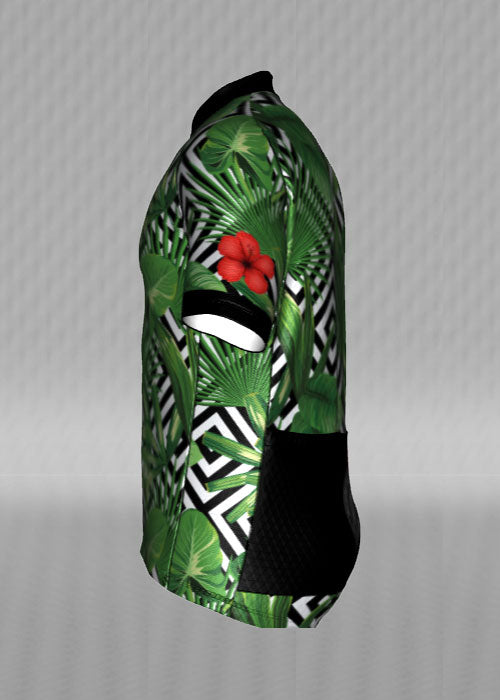 IT&B Palm and Hibiscus Jersey