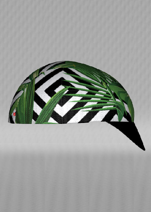 IT&B Palm and Hibiscus Cap
