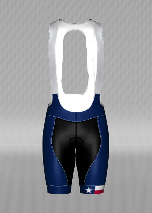IT&B Texas State Flag Bib Shorts