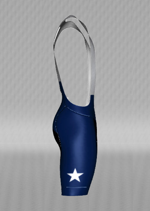 IT&B Texas State Flag Bib Shorts