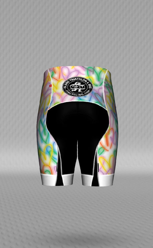 IT&B Hearts Shorts White