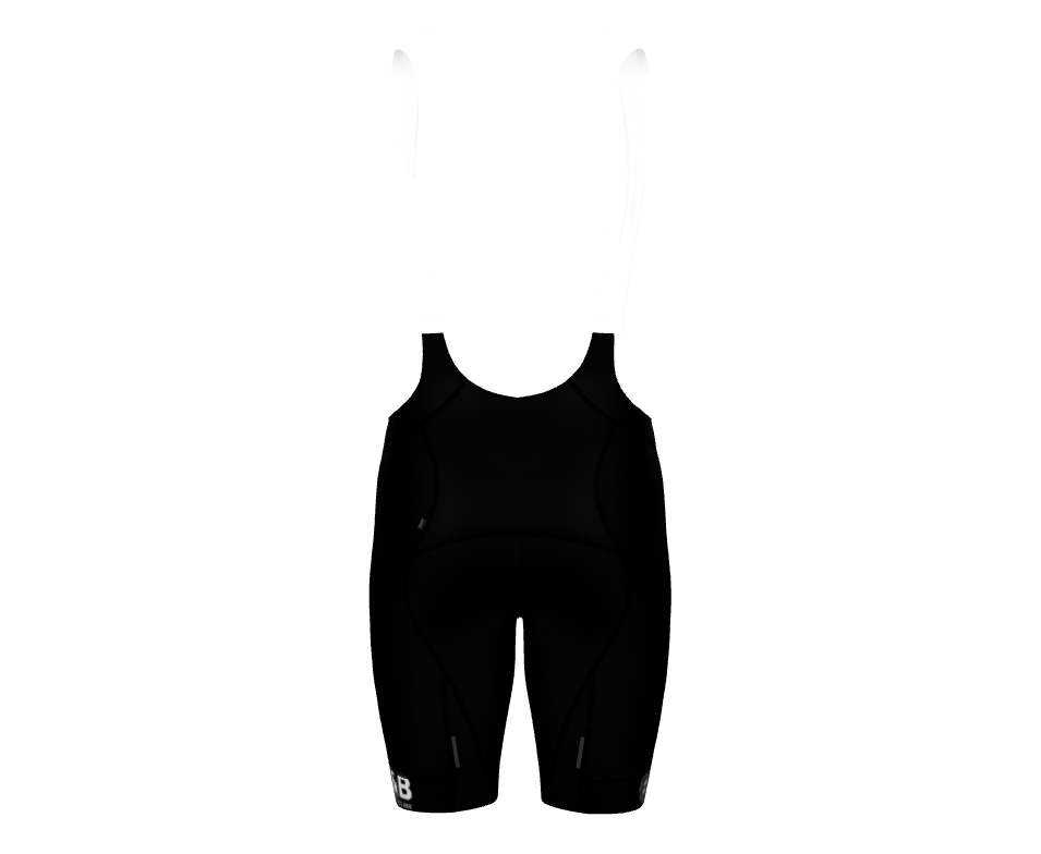 IT&B Plain Logo Bib Shorts