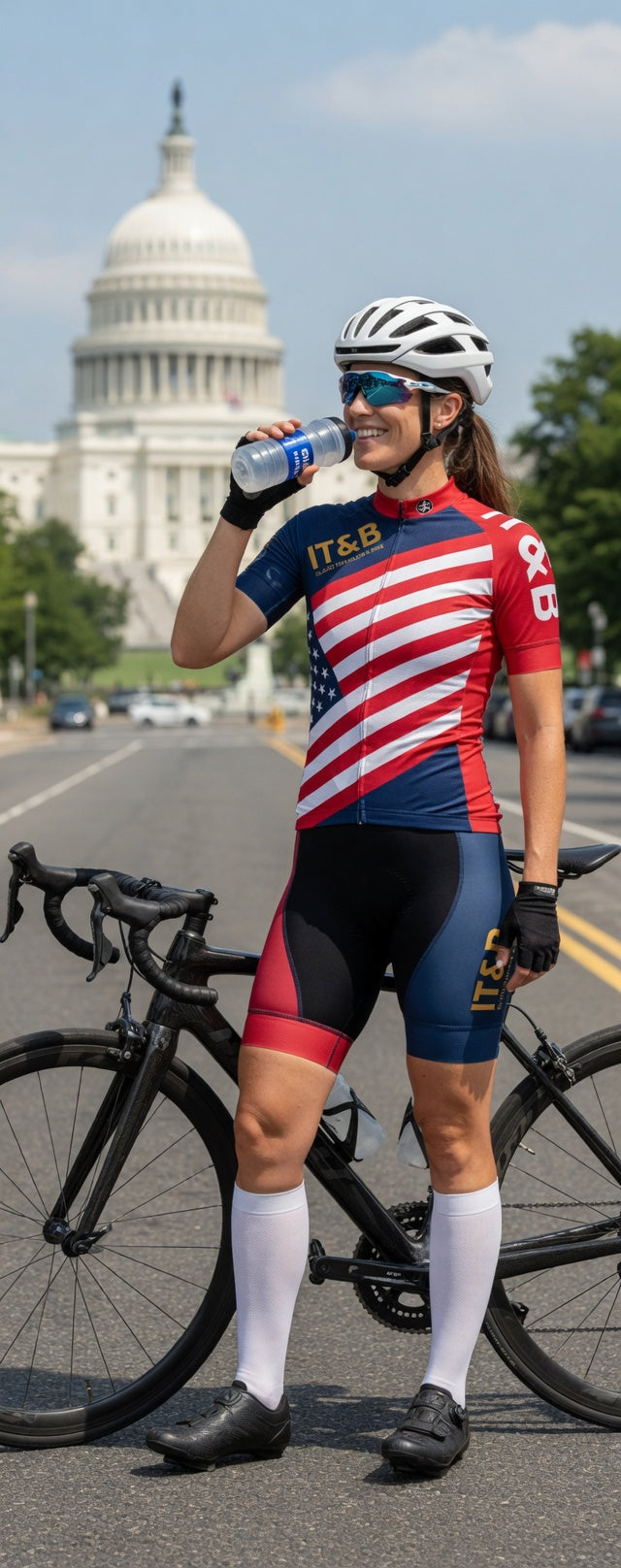 IT&B USA Bib Shorts