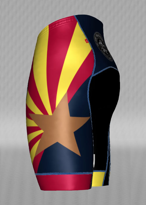 IT&B Arizona State Flag Shorts