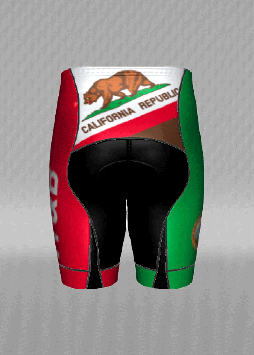 IT&B California State Flag Shorts