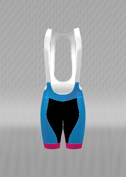 IT&B Tantalus Map Bib Shorts