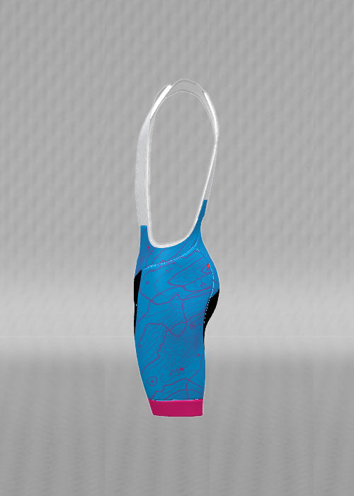 IT&B Tantalus Map Bib Shorts