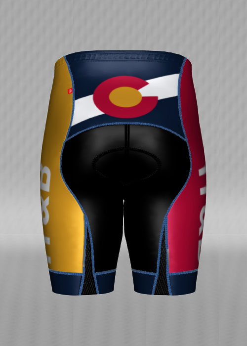 IT&B Colorado State Flag Shorts
