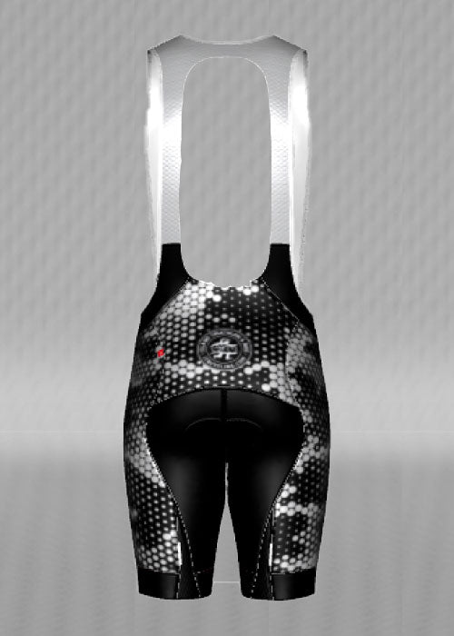 IT&B Dotted Camo Bib Shorts