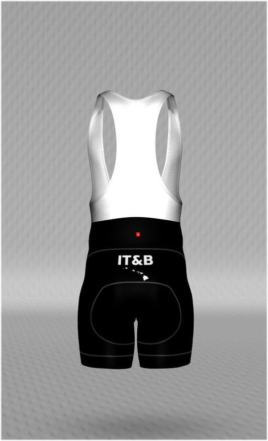 IT&B Plain Logo Bib Shorts