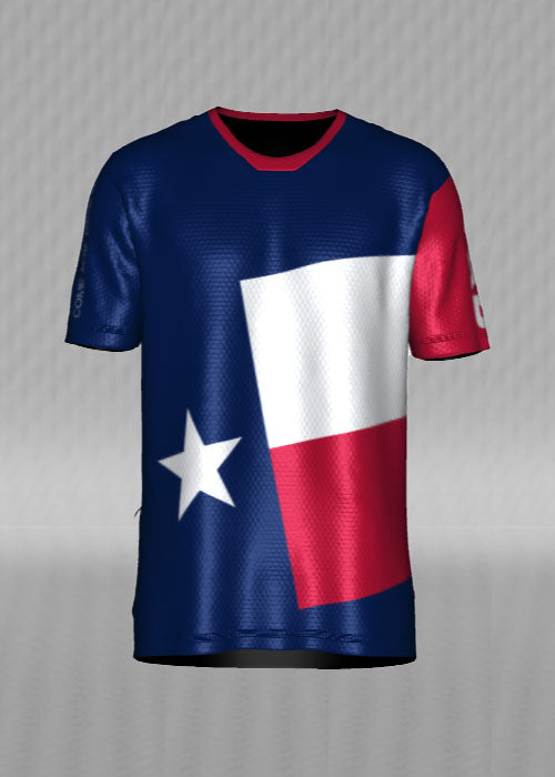IT&B Texas State Flag SS MTB Jersey